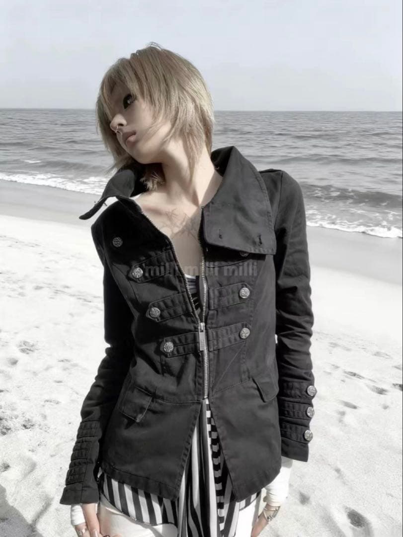 短丈 ナポレオンジャケット opium grange y2k 深水光太 - メルカリ