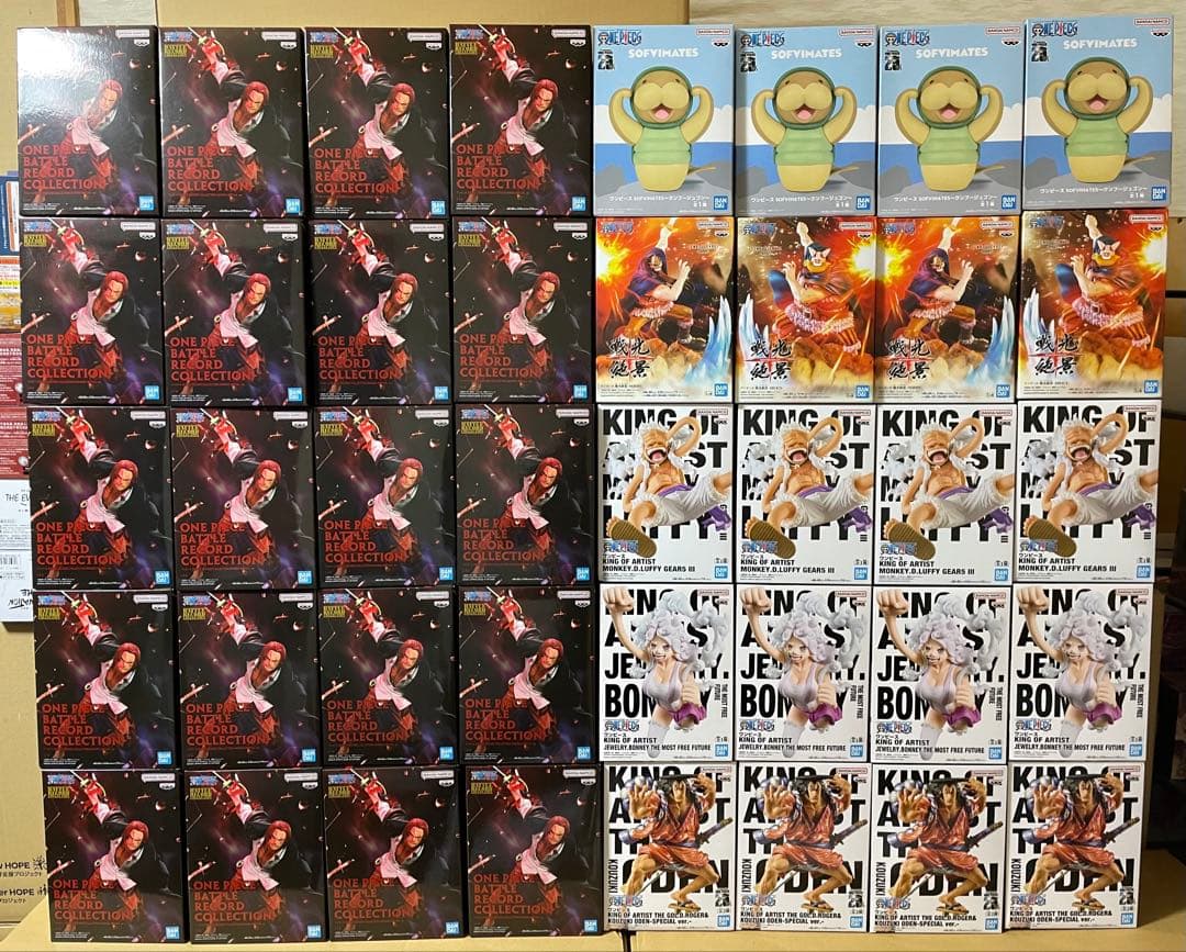ワンピース フィギュア　まとめ売り ニカ　ボニー　シャンクスなど40個セット