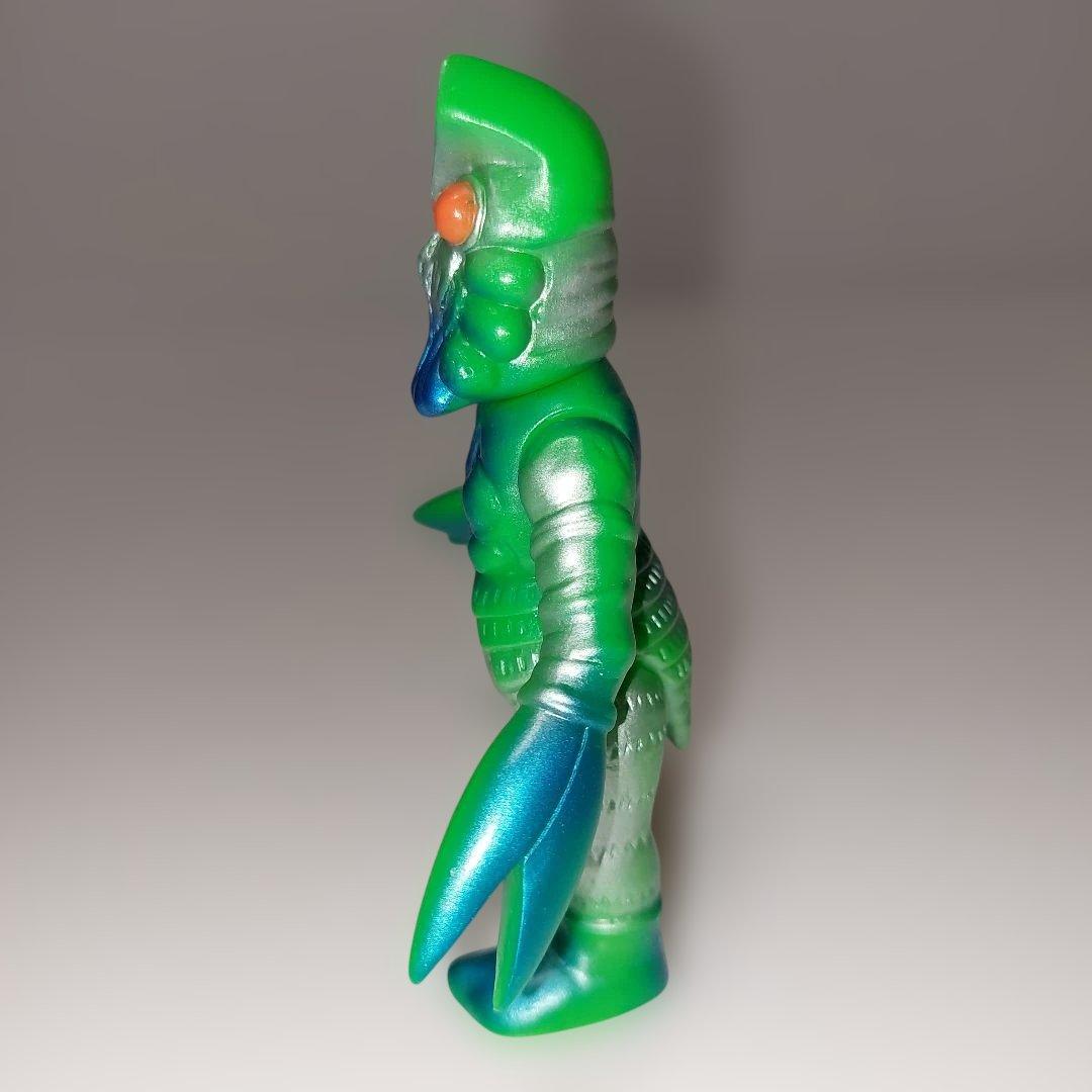 ☆ブルマァク魂 ミニフィギュア バルタン星人(緑色)！当時物ソフビ