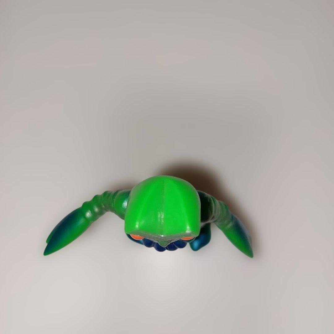 ☆ブルマァク魂 ミニフィギュア バルタン星人(緑色)！当時物ソフビ