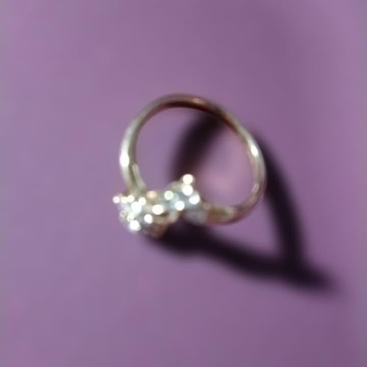 おけい　k18 ダイヤモンド　リング