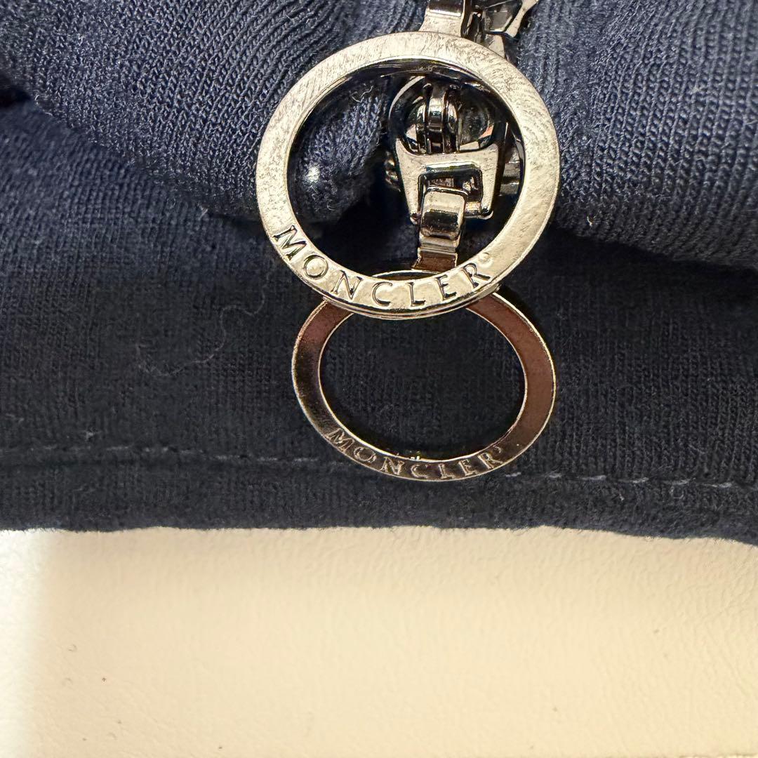 モンクレール ブリアンソン ダウン ショート ネイビー 紺 レディース