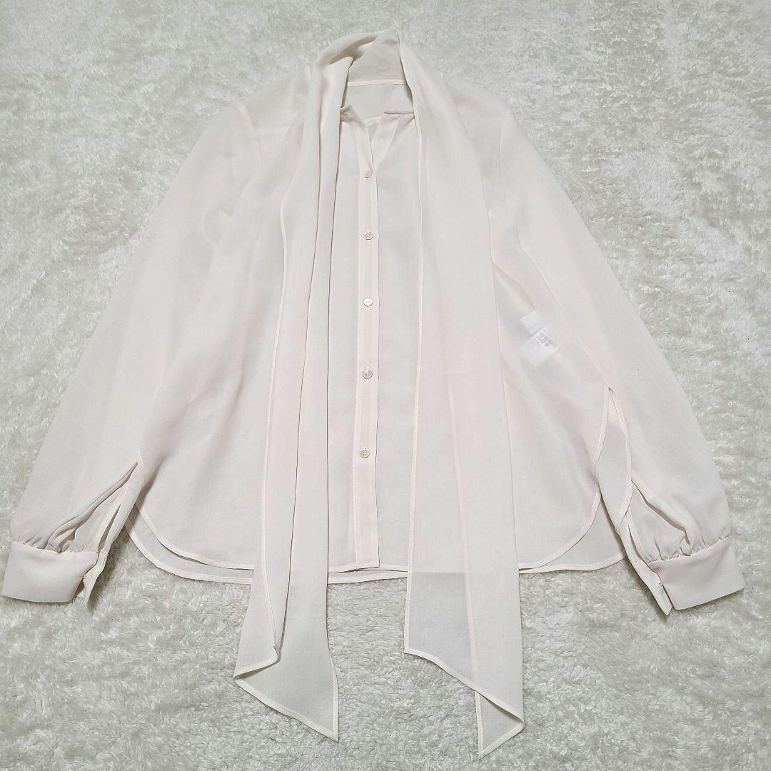 美品】2024年製 ガリャルダガランテ フィネスボウタイブラウス とろみ