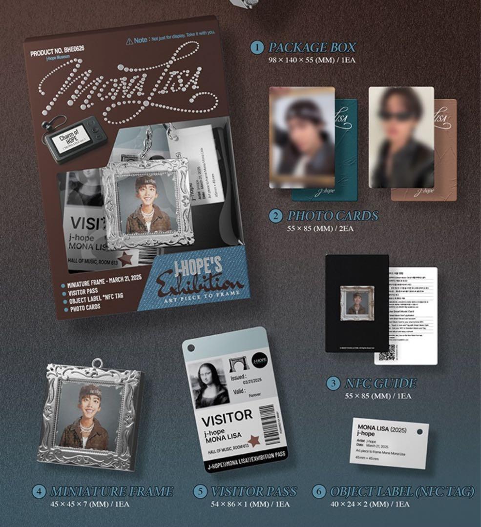 未開封・特典付き】BTS j-hope Charm of HOPE 3種セット - メルカリ