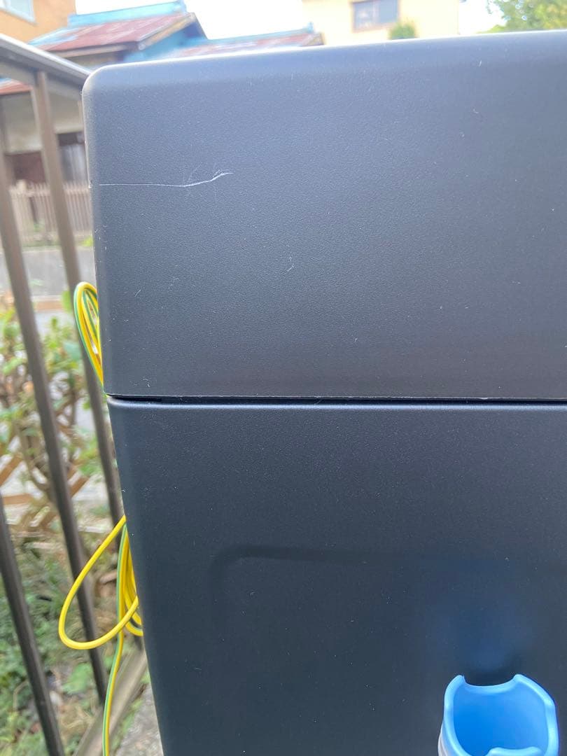 I387 IRIS OHYAMA 2023年製全自動洗濯機 4.5kg ブラック