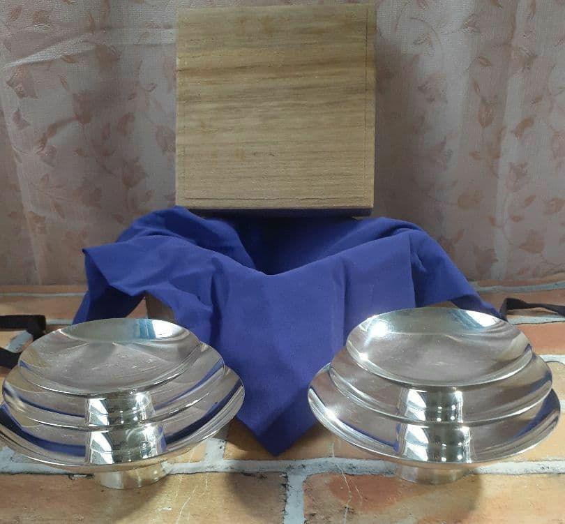 ☆*☆様 価値あり100％純銀杯！1セット230g×2セット460g！