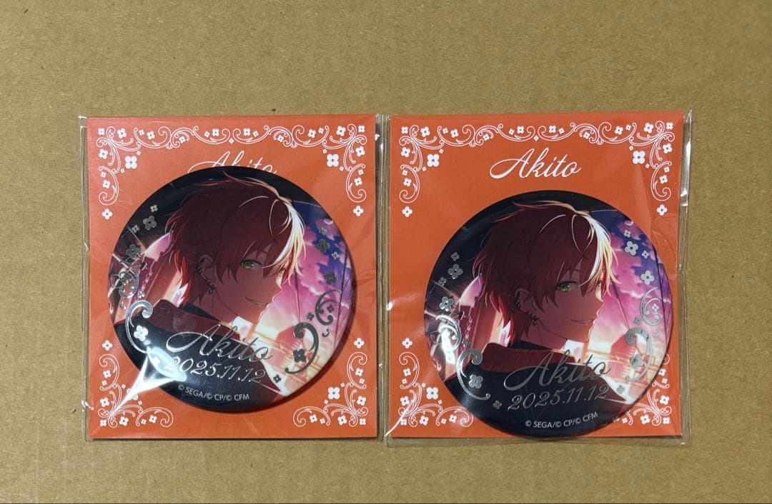 プロセカ はぴこれ 東雲彰人 箔押し缶バッジ C 2個セット - メルカリ