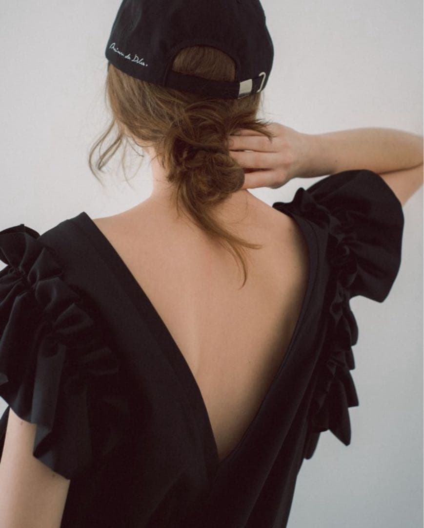 maison de Dolce.メゾンドドルチェ フリルショートラッシュガード