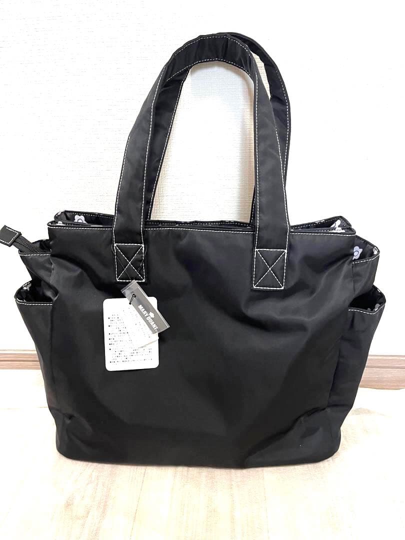 ナイロンデイジーステッチ トート☆マリークワント（MARY QUANT