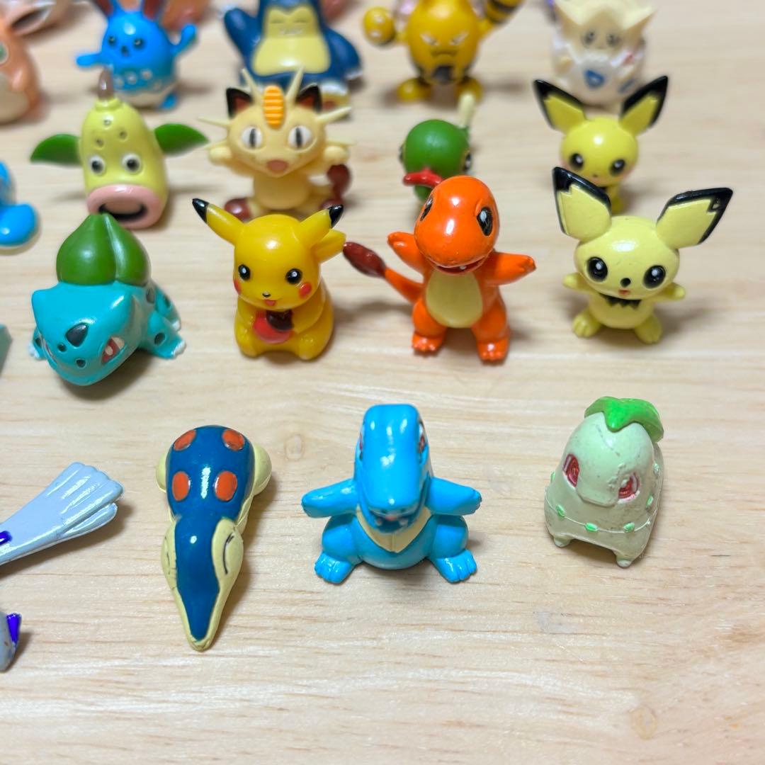 ちびポケ 永谷園 ポケモン ミニ フィギュア まとめ 29体 おまけ 当時物