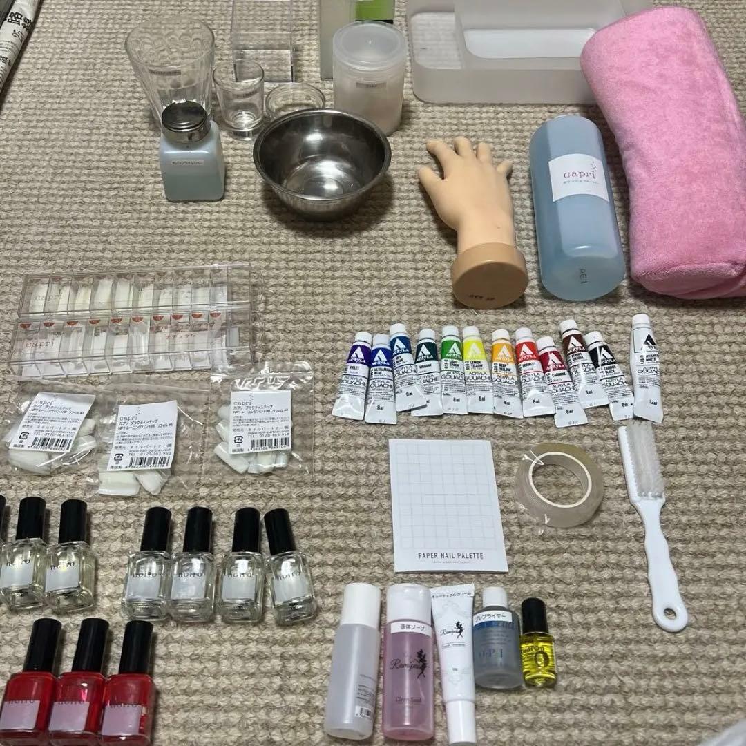 JNA ネイリスト検定 3級 セット　カバン付き