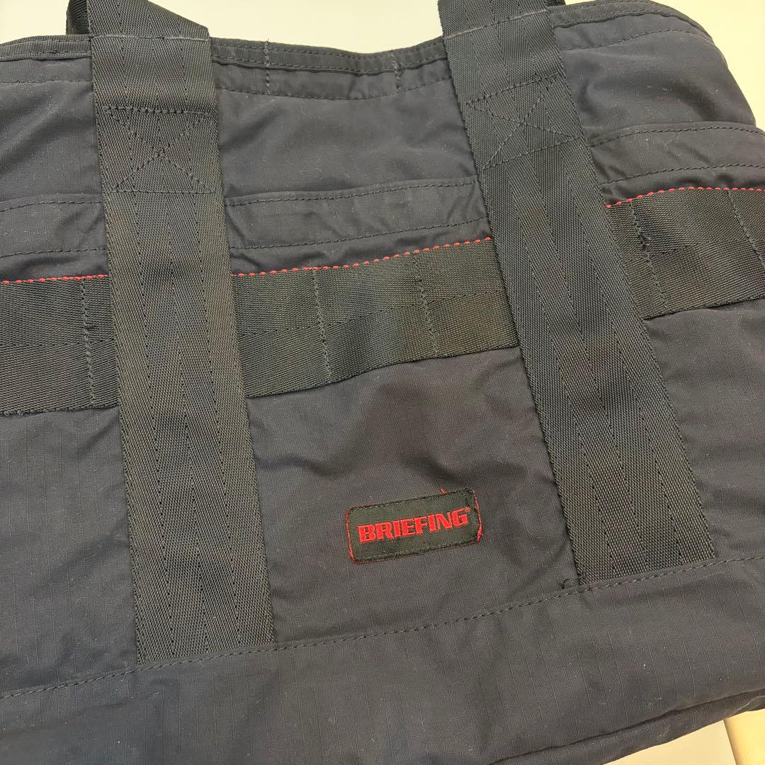 【美品】BRIEFING DISCRETE TOTE M MWブラック 黒 BRIEFING（ブリーフィング） トートバッグ DISCRETE TOTE M MW GEN II