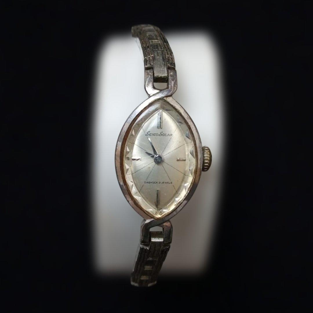 稼働 SEIKO セイコー SOLAR 10-7000 21石 手巻き 腕時計 - メルカリ