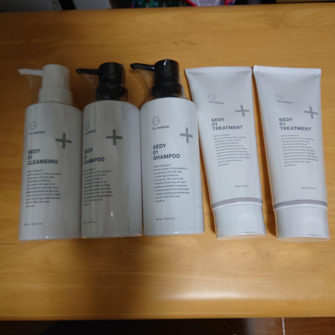 SEDY 01 クレンジング・シャンプー・トリートメントセット