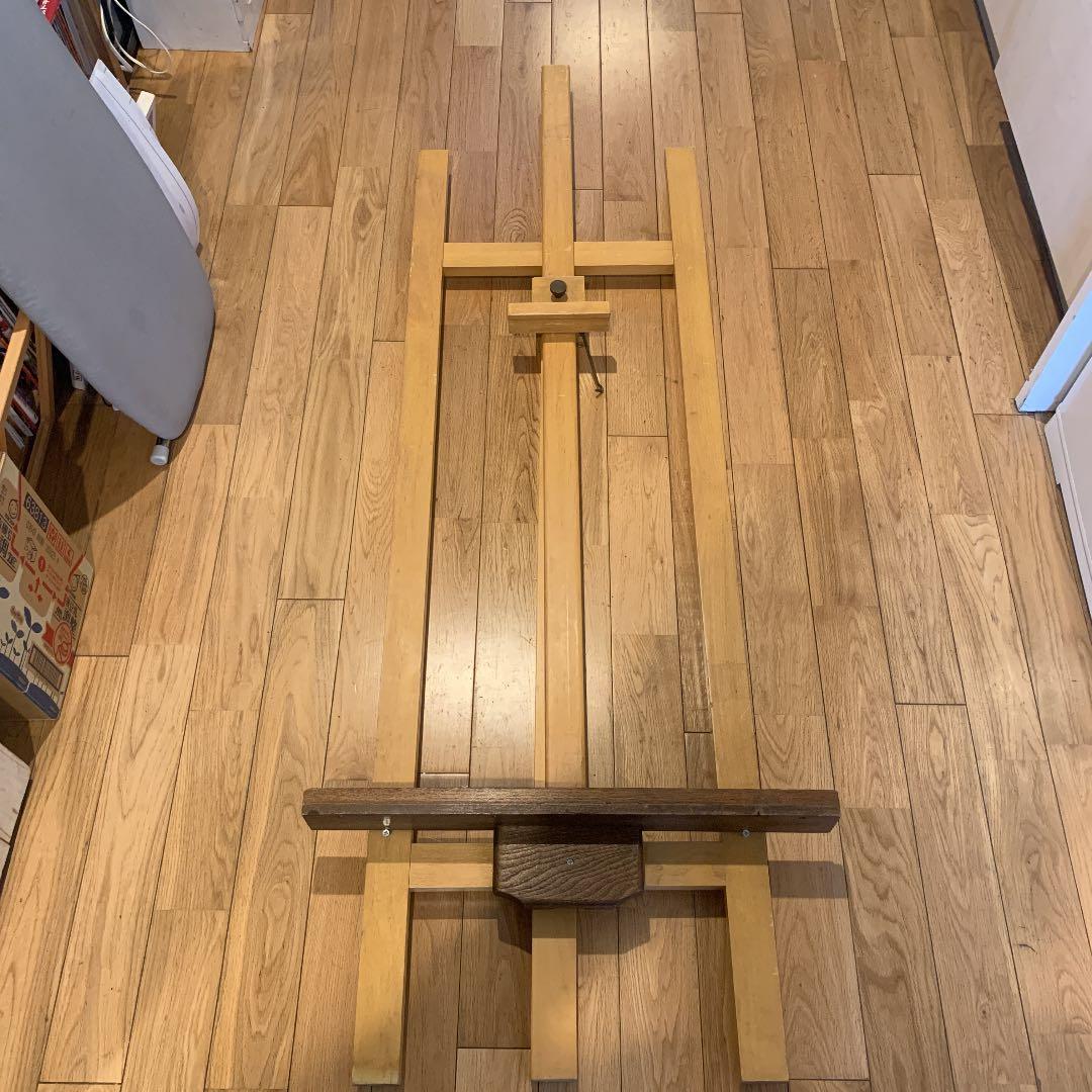 イーゼル型画材立て アンティーク美品