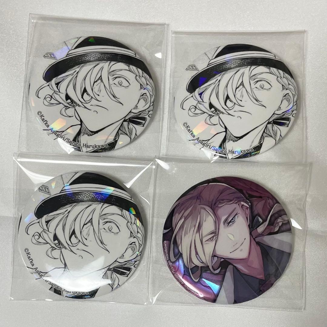 文豪ストレイドッグス 文スト ポール・ヴェルレーヌ 原作 缶バッジ