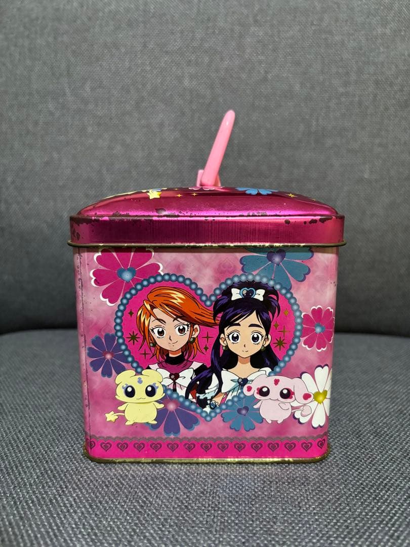 平成レトロ ふたりはプリキュアマックスハート 缶ボックス プリキュア