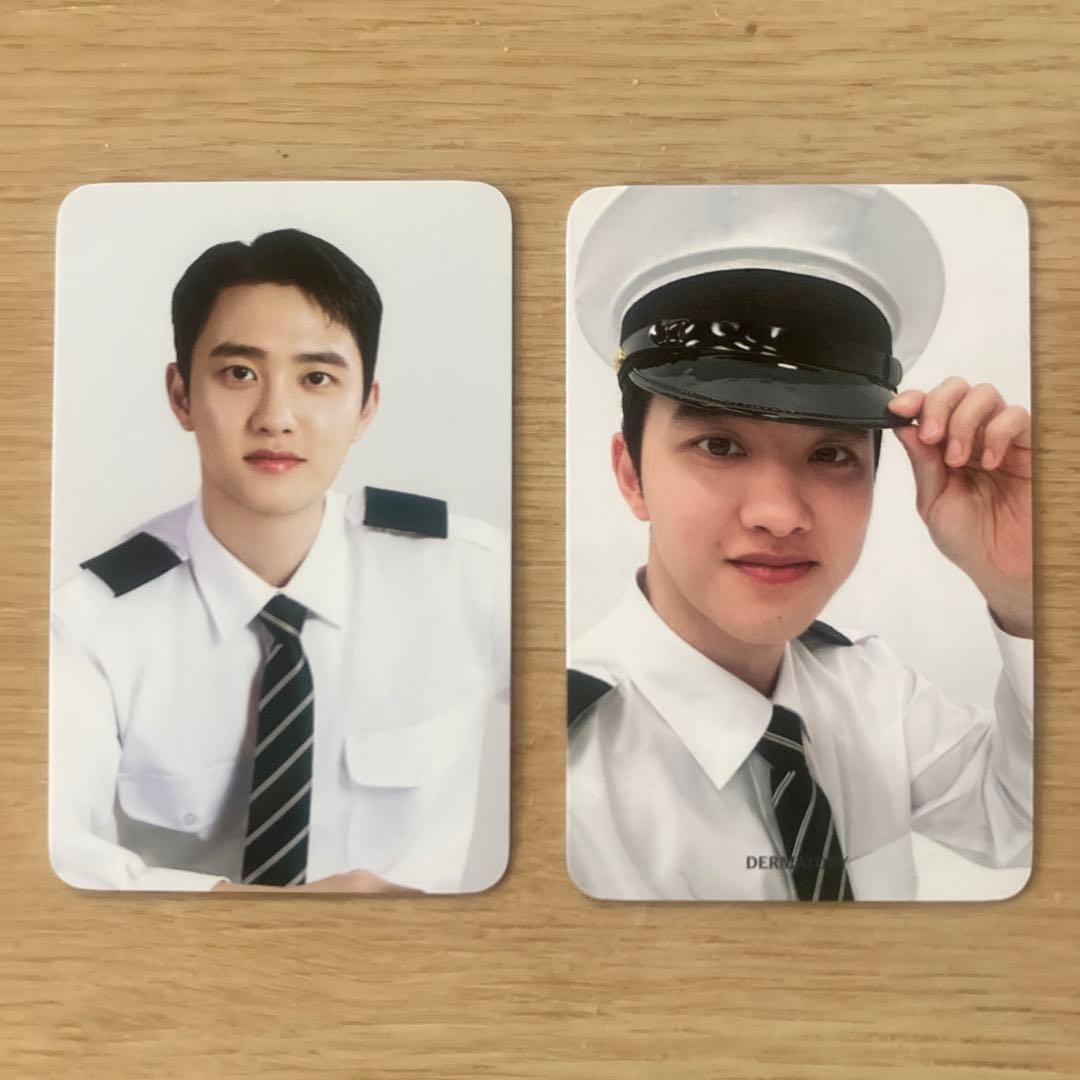 ギョンス ダーマトリー 両面トレカ 2枚セットDERMATORY DERMATORYギョンスとアメンバー募集♡ | with EXO☆ 盲目D.O.