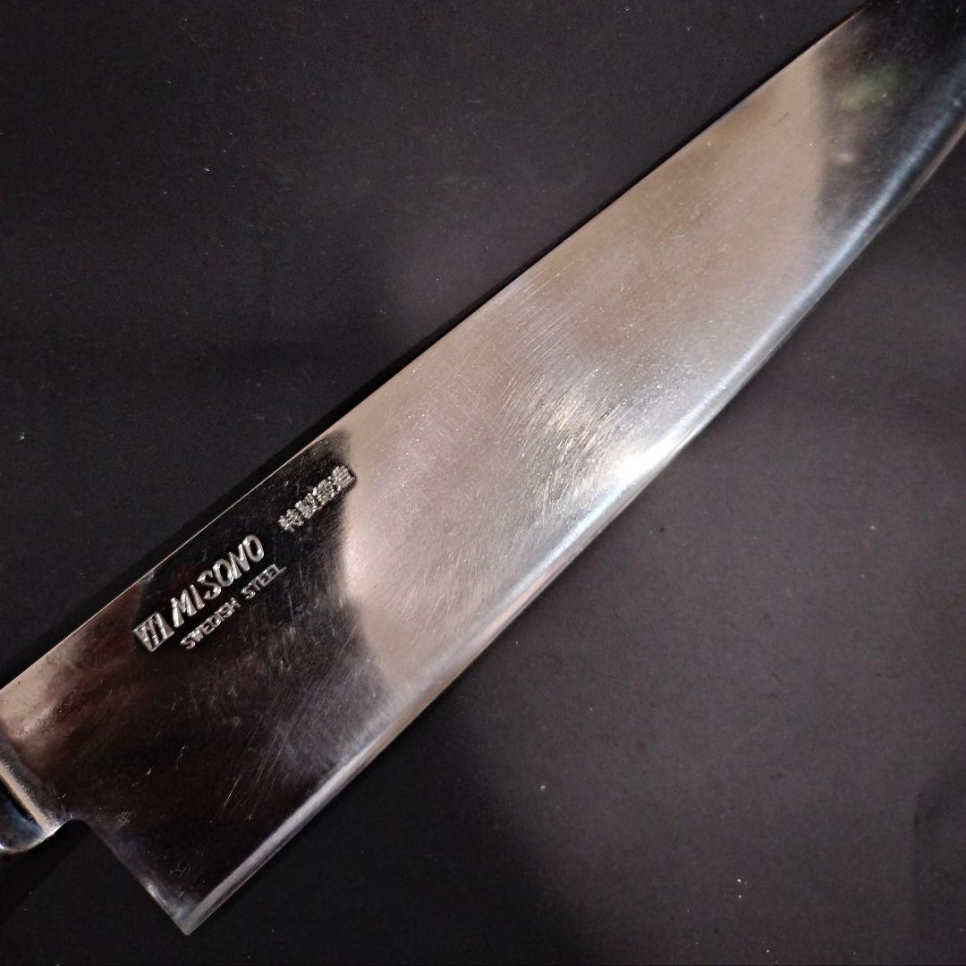 ミソノ スウェーデン鋼 特製鍛造 牛刀 No.115 30cm 包丁 研ぎ済み