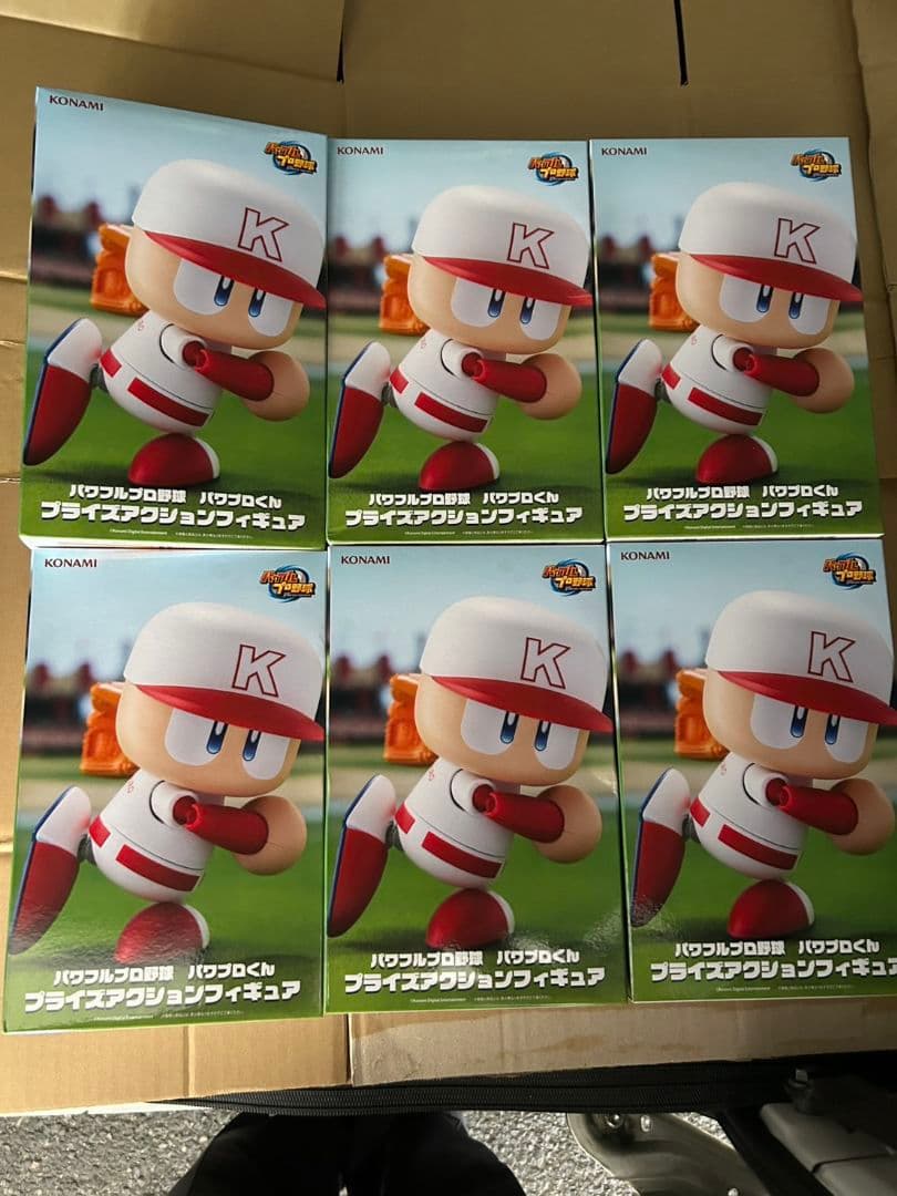 パワプロくんフィギュア６個セット パワプロくん フィギュア 阪神タイガース 6体セット - メルカリ
