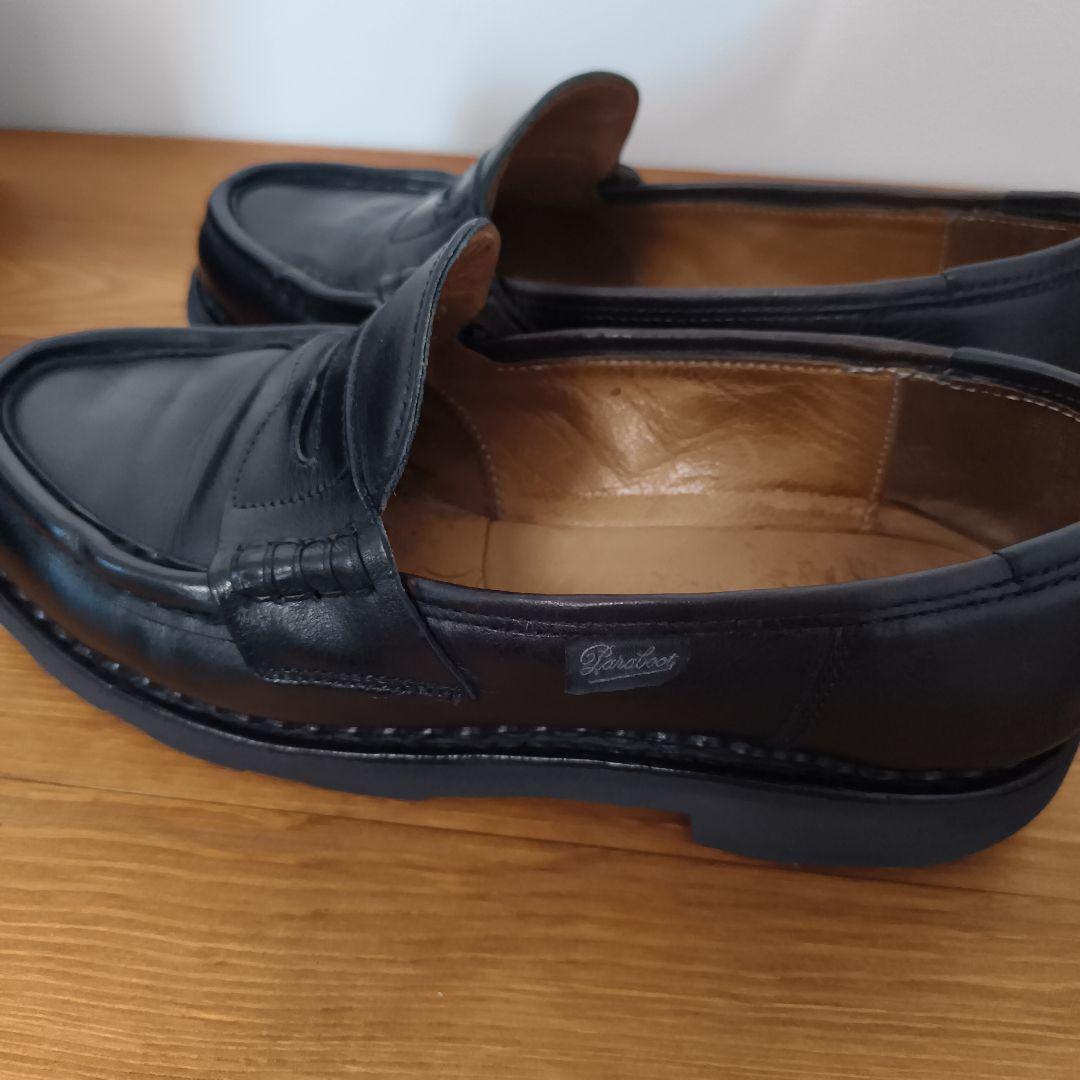 即日発送】☆パラブーツ オルセー 4 ネイビー☆ソール・内側正規修理済