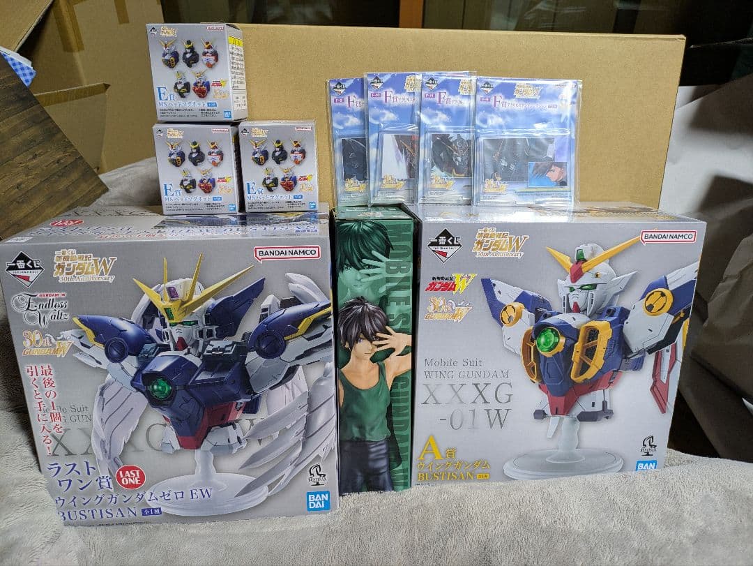 一番くじ 新機動戦記ガンダムW A賞B賞 ウイングガンダム ラストワン賞