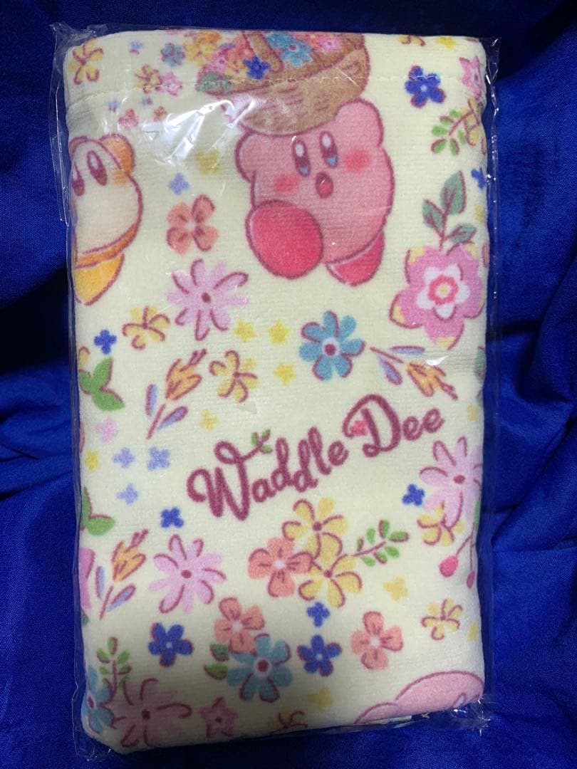 星のカービィ フェイスタオル ITS' DEMO star flower