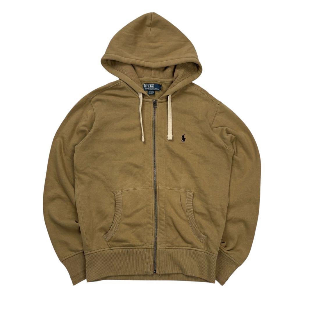 トップス Polo by Ralph Lauren zip hoodie beige Polo Ralph Lauren - Zip Hoodie Original Player Beige - Ryses