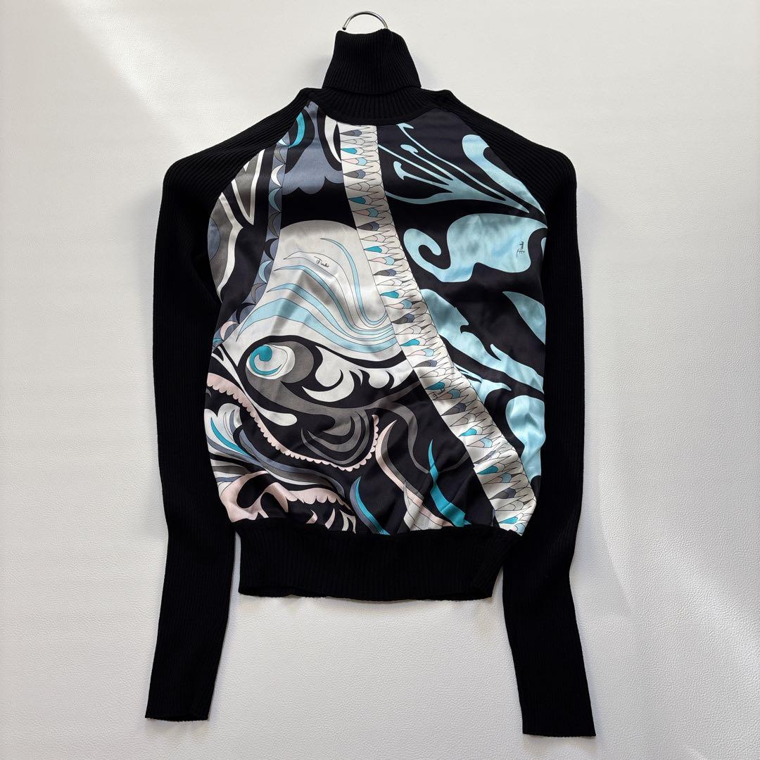EMILIO PUCCI エミリオプッチ イタリア製 プッチ柄 タートルニット