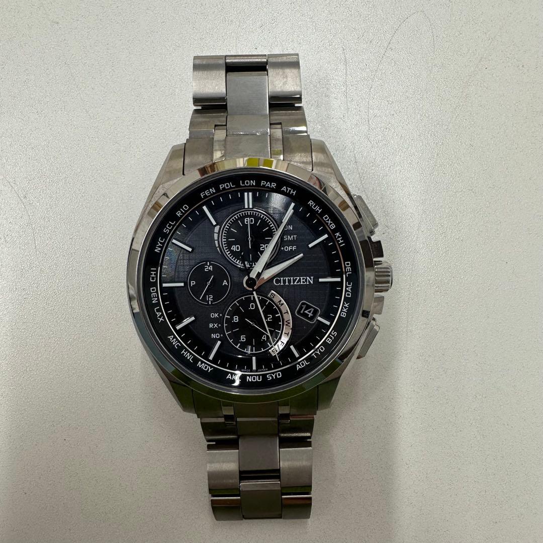 【美品】CITIZEN シチズン エコドライブ　アテッサH804-T018696