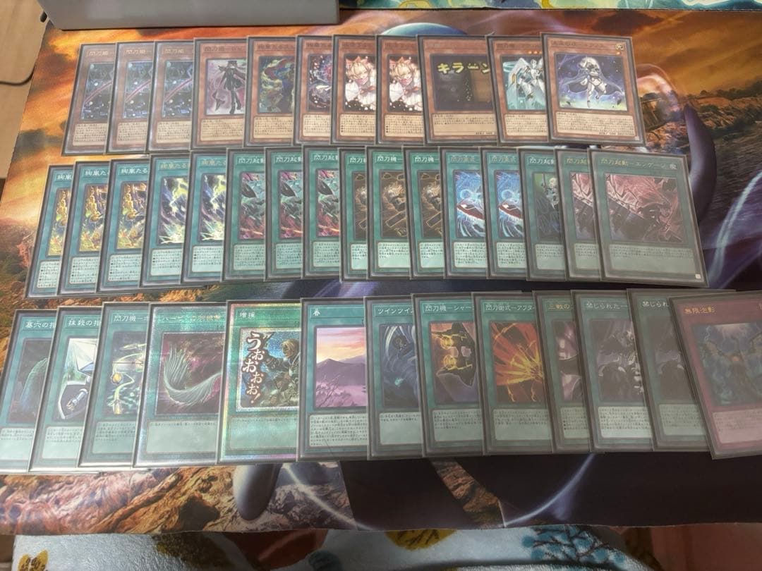 閃刀姫デッキ 高レート有 メイン40枚＋エクストラ15枚＋おまけ2枚