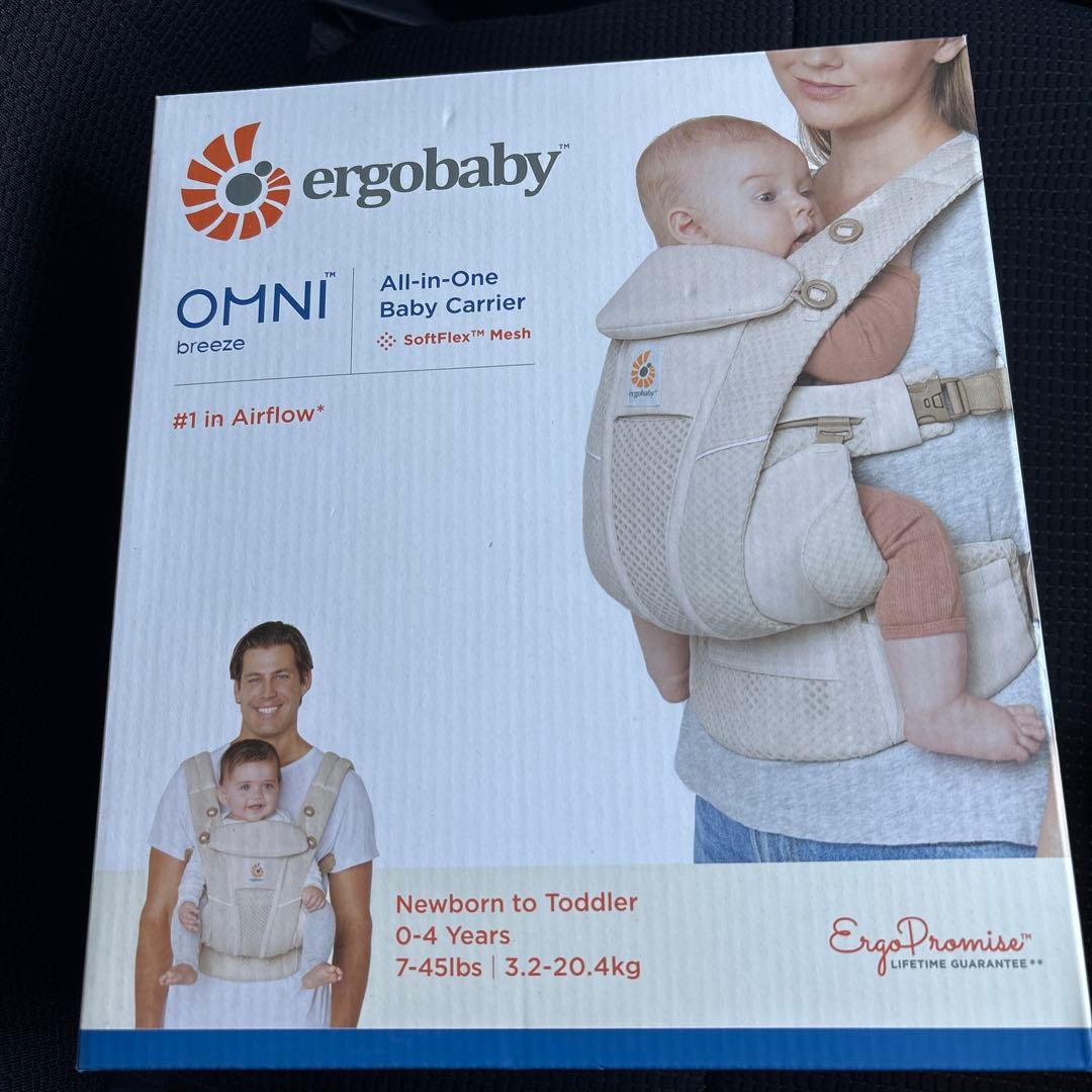 ergobaby OMNI breeze 抱っこ紐ナチュラルベージュ