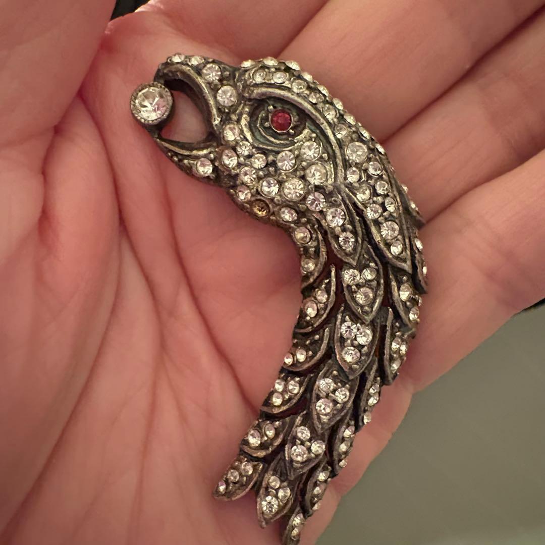 リリエダニエル ルネ・ミットレー 鷹 ブローチ 1930年頃 - メルカリ