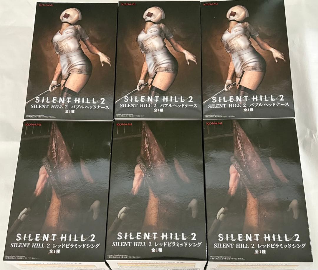 サイレントヒル2 バブルヘッドナース/レッドピラミッドシングフィギュア6個セット