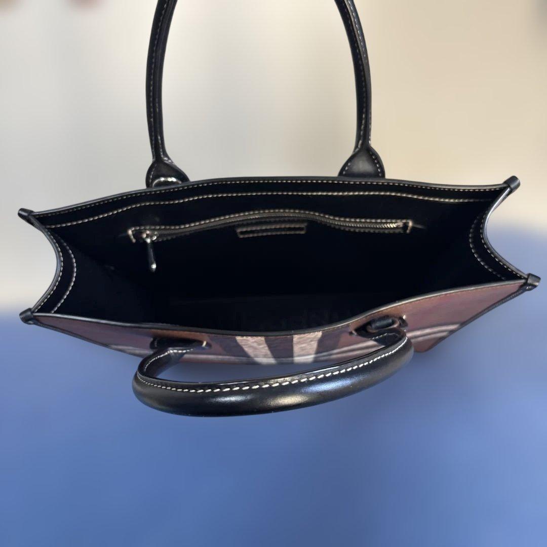 Burberry チェック柄 トートバッグ