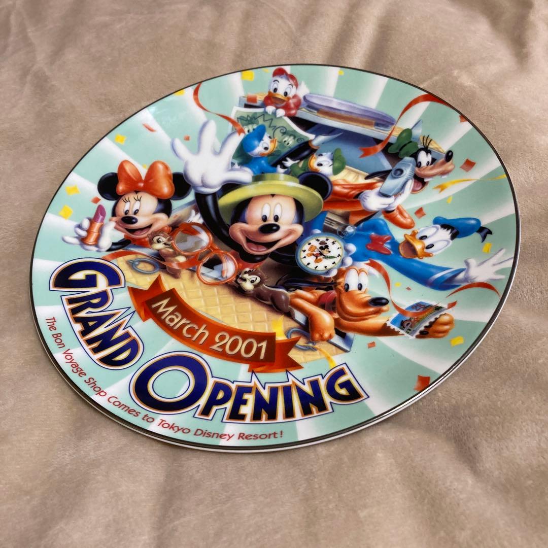 入手困難】美品ディズニーリゾート2001年グランドオープン記念プレート