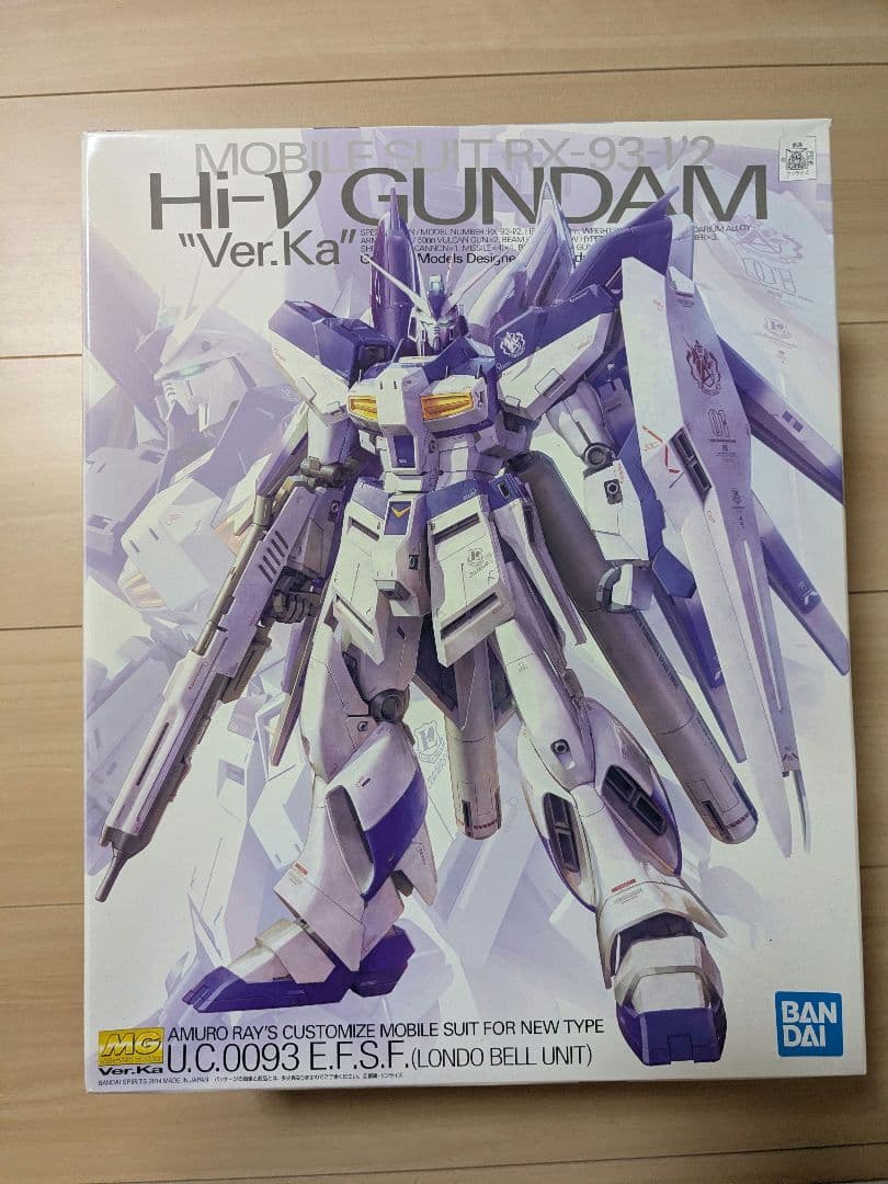 MG 1/100 Hi-νガンダム Ver.Ka 【新品・未開封】 - メルカリ
