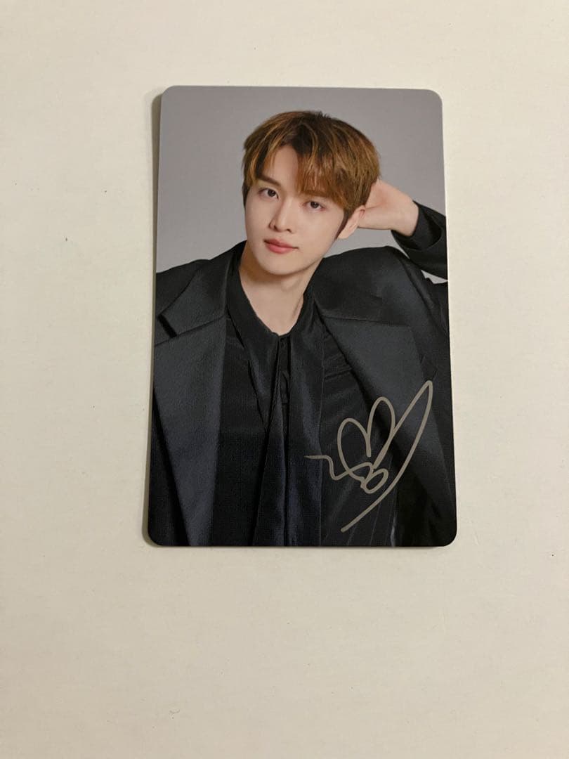 RIIZE ライズ ソンチャン 箔プリントサイン入り 東京ドーム トレカ