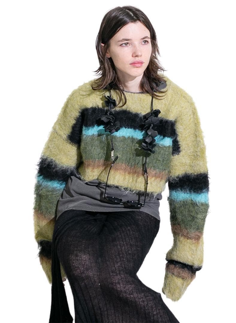 新品 PERVERZE Double Stripe Top and Scarf - メルカリ