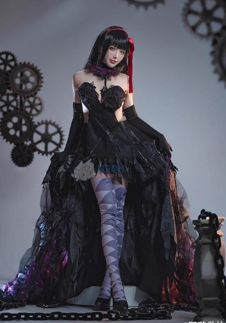 コスプレ衣装魔法少女まどかマギカ 暁美ほむら 悪魔Ver セット