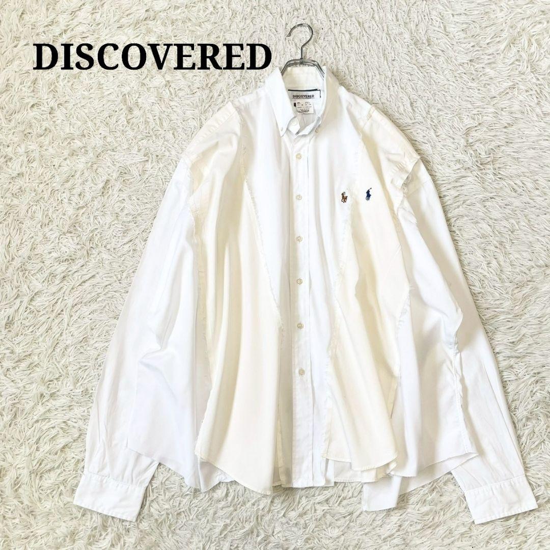 DISCOVERED×RALPH LAUREN　リメイク　再構築　シャツ　ポニー
