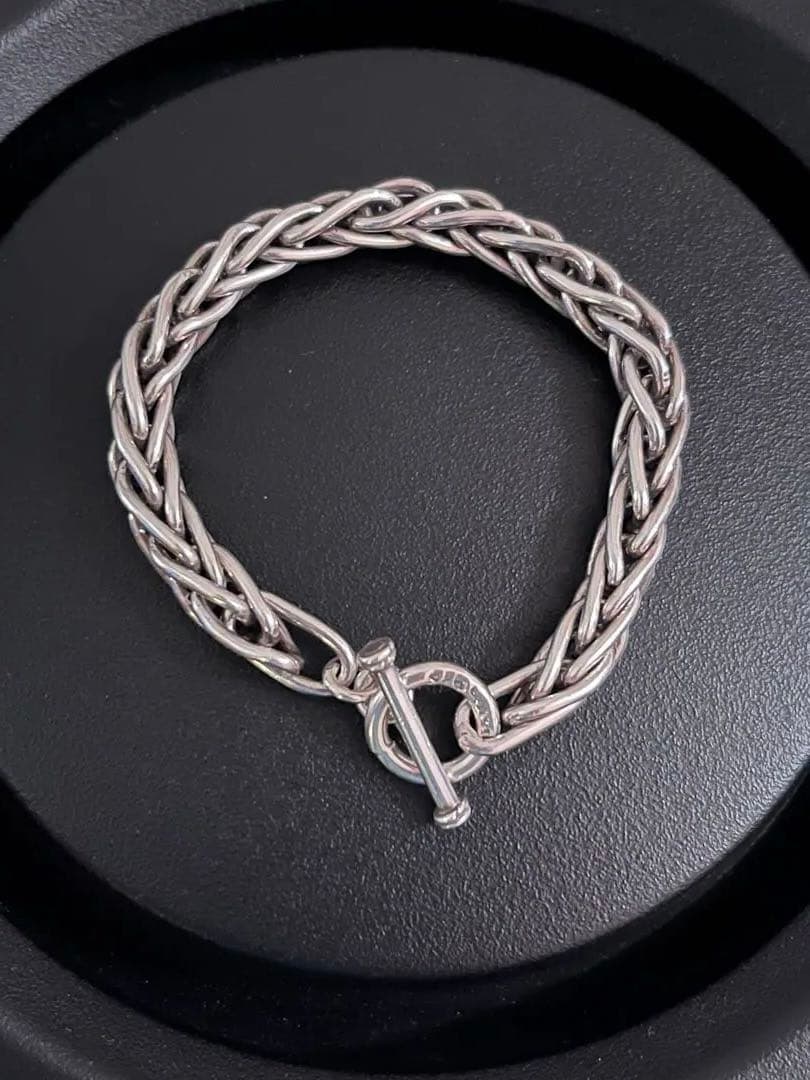 希少　メキシコ　メキシカン　シルバー　ブレスレット　フォックステイル　925