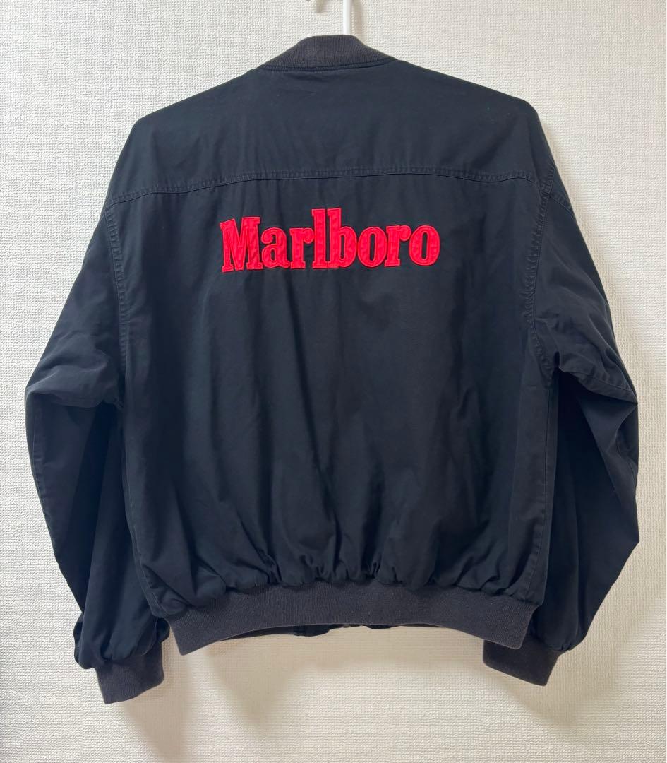 90s Marlboro マルボロリバーシブルブルゾンジャケット