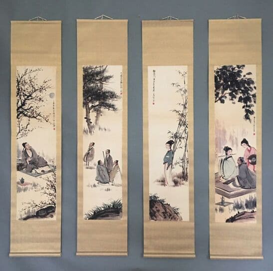 抱石 Antiの古書画と絵画