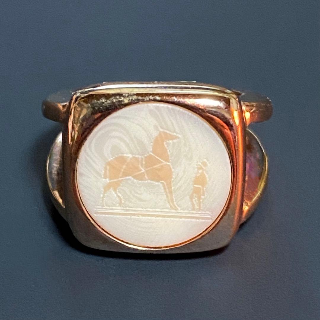 HERMES エルメス コロゾリング ゴールド 11号 指輪 常田大希 - メルカリ