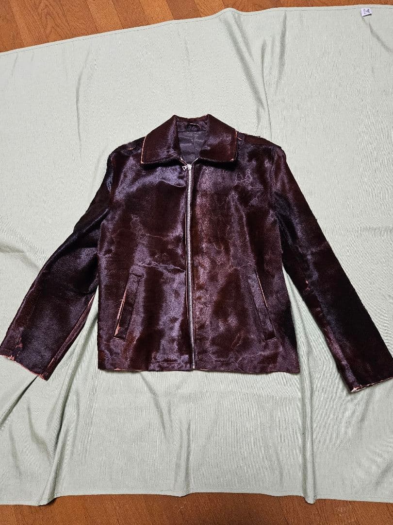 PRADA ハラコレザージャケット