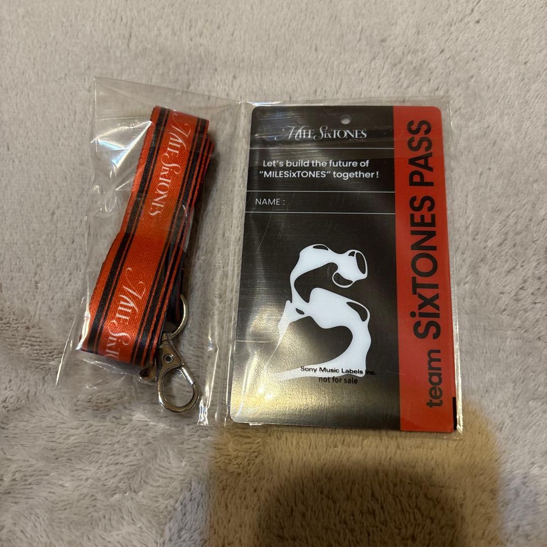 SixTONES MILE SixTONES 初回特典3点セット - メルカリ