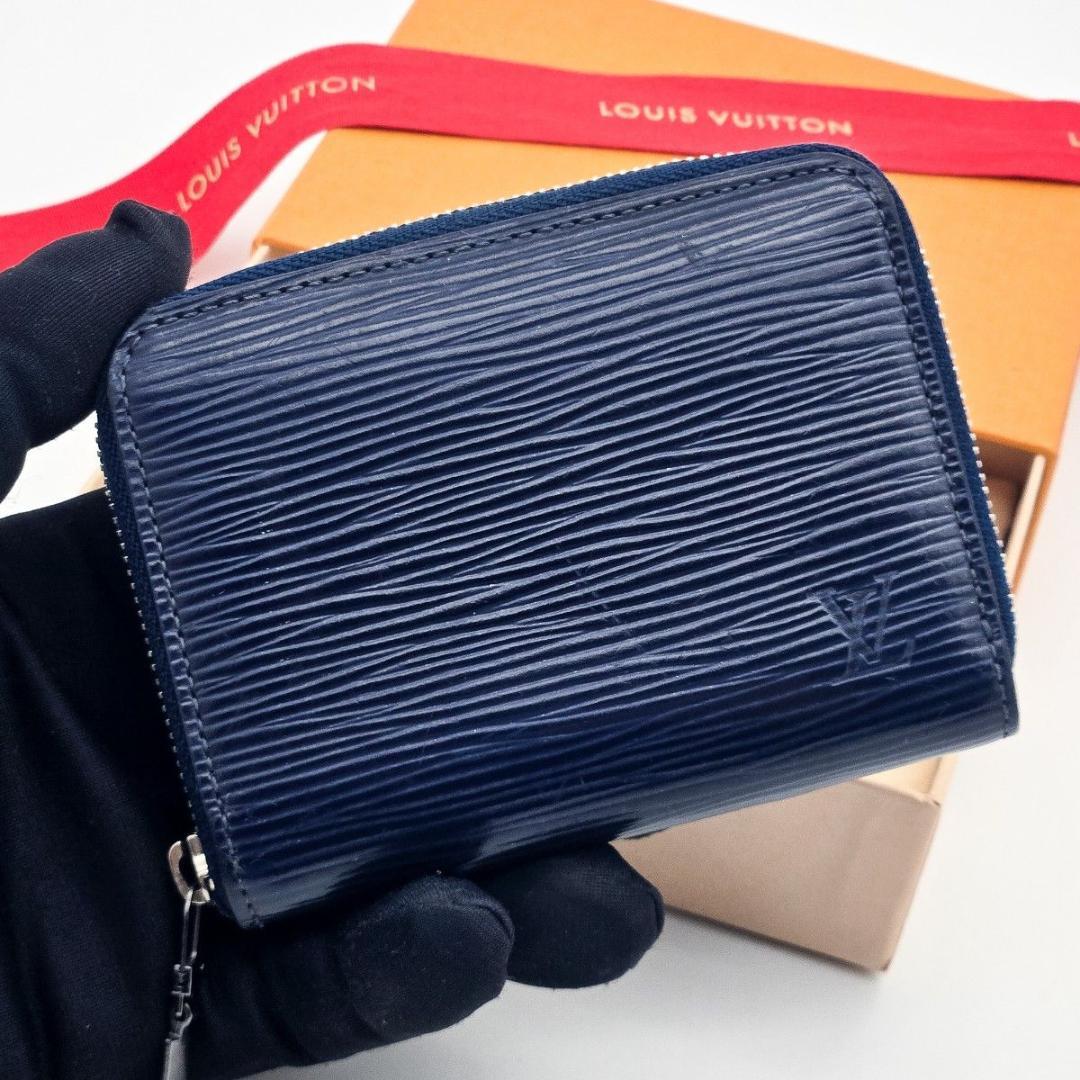 ルイヴィトン ケース エピ ジッピーパース アンディゴブルー A32