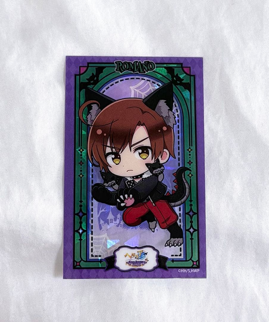 ヘタリア ロマーノ アモカフェ amoカフェ クリアカード - メルカリ