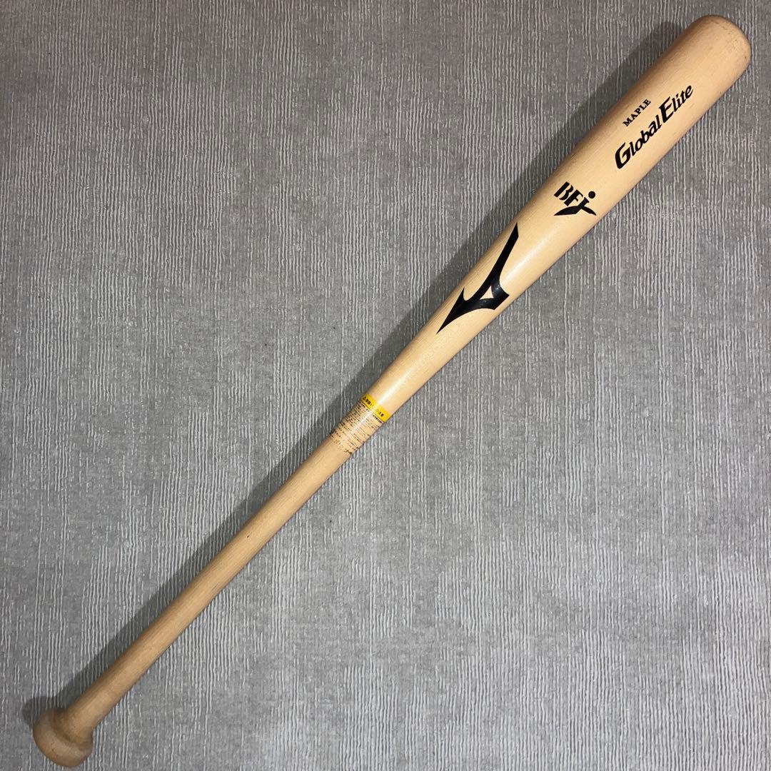 ミズノ　グローバルエリート　硬式木製バット　MM型（村上モデル）　メープル材